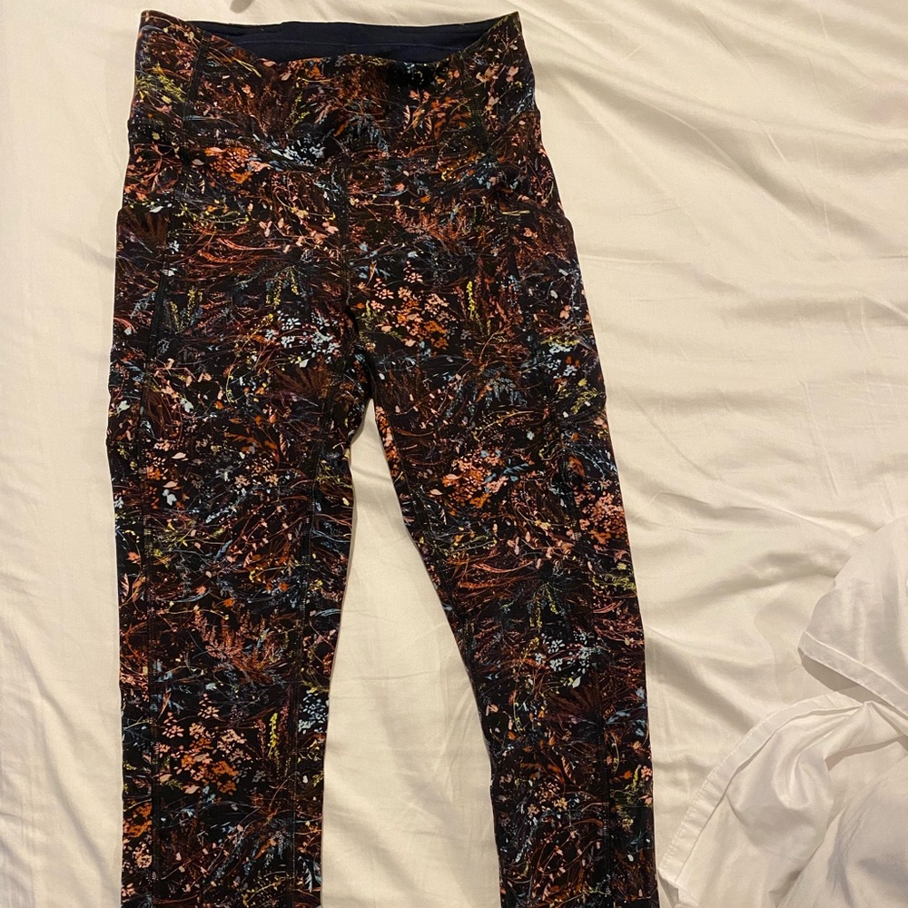 Lulu leggings floral ankle length